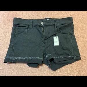 Women’s Express Hem Shorts Mid Rise Size 6 Black
